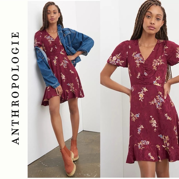 Anthropologie Dresses & Skirts - Anthropologie Maeve Elisabeth Fit & Flare Mini Dress